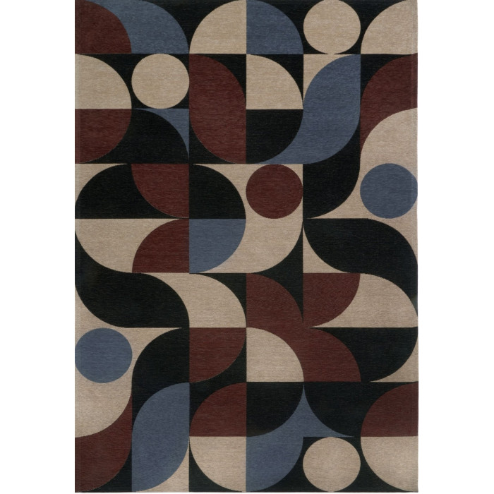 Alfombra DECO BLUE COPPER (Art Deco Collection)